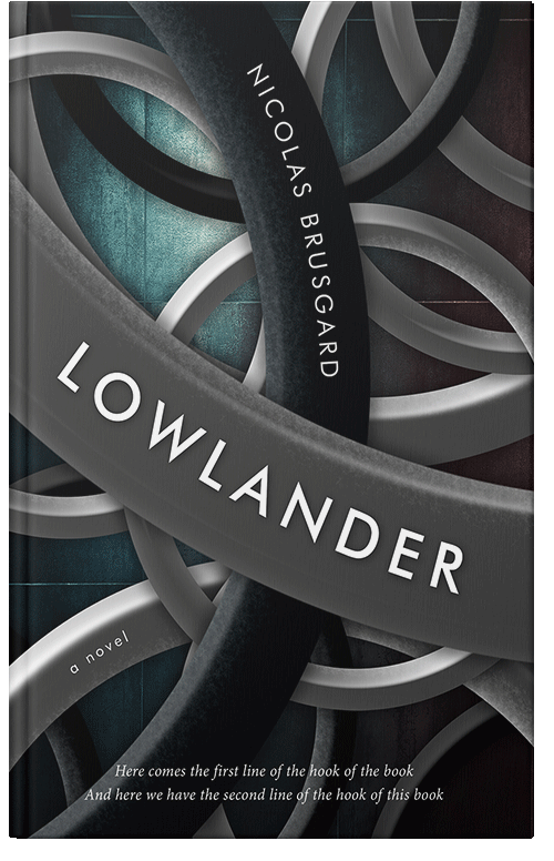 Front view of Premade Mystery & Thriller & Suspense Book Cover - Shark