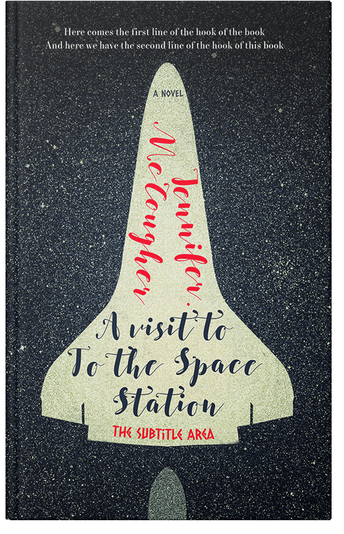 Front view of Mirage #2856 - Premade Science Fiction Book Cover