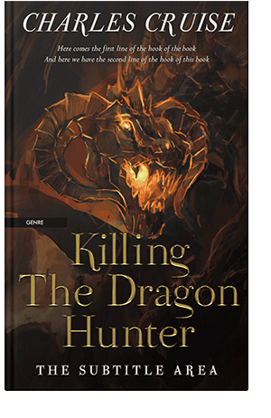 Pre Made Book Cover Asphalt