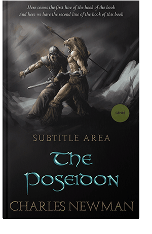 Pre Made Book Cover Cod Gray