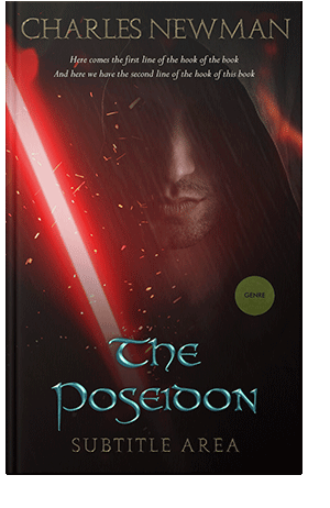 Pre Made Book Cover Chestnut Rose