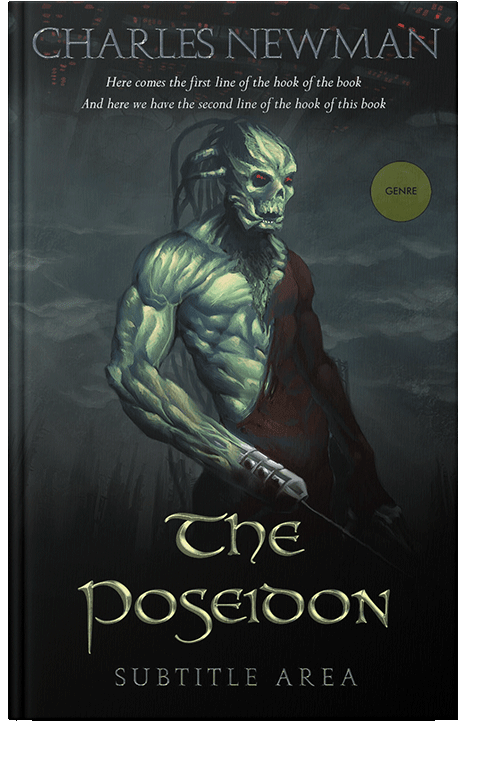 Front view of Woodsmoke #2879 - Premade Science Fiction Book Cover