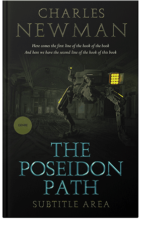 Pre Made Book Cover Rangoon Green