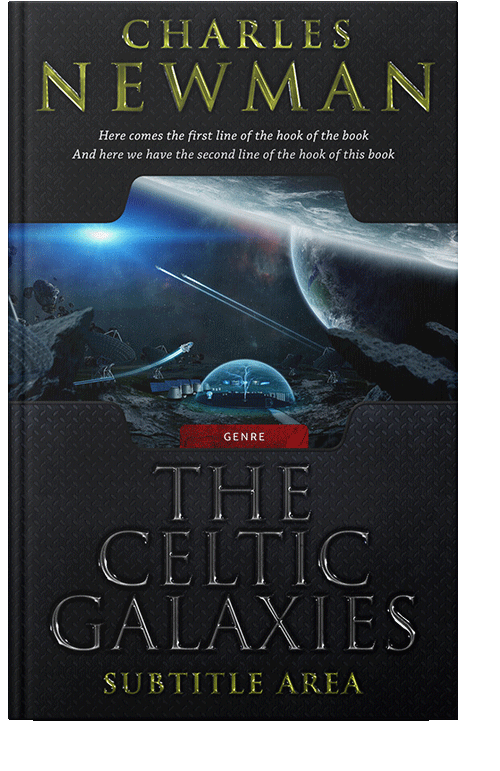 Front view of Bunker #2892 - Premade Science Fiction Book Cover