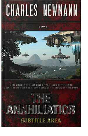 Pre Made Book Cover Gondola