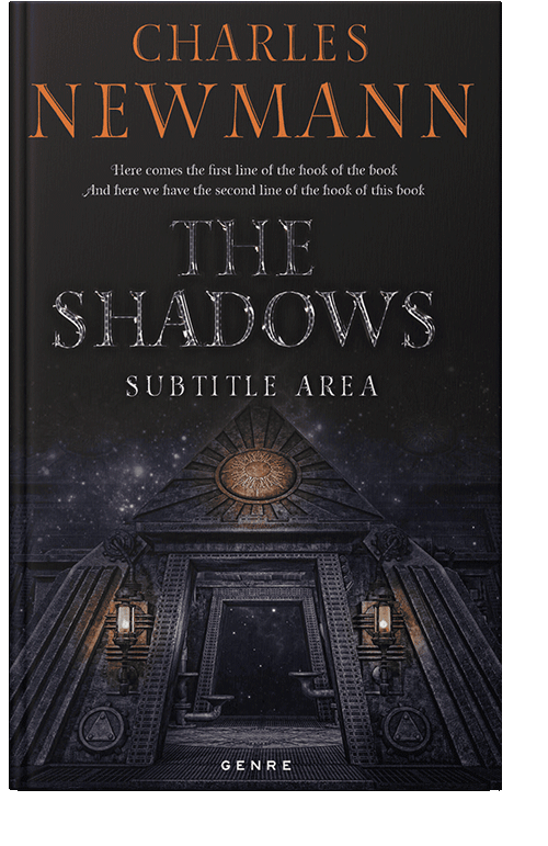 Front view of Woodsmoke #2900 - Premade Fantasy Book Cover