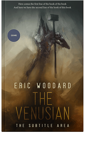 Pre Made Book Cover Lisbon Brown