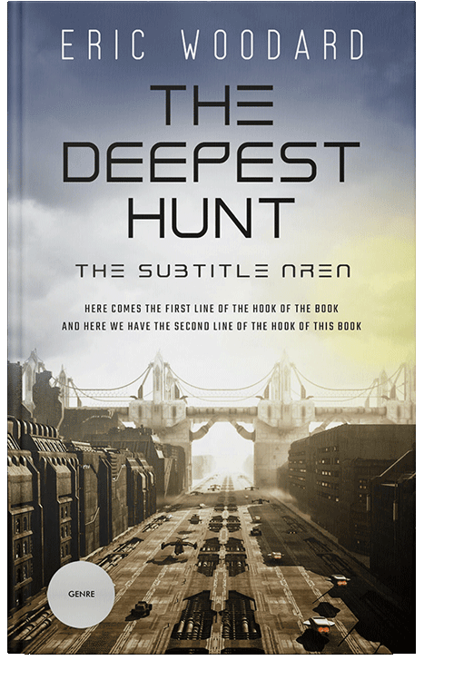 Front view of Timberwolf #2909 - Premade Apocalyptica Book Cover