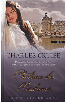 Pre Made Book Cover Spicy Pink