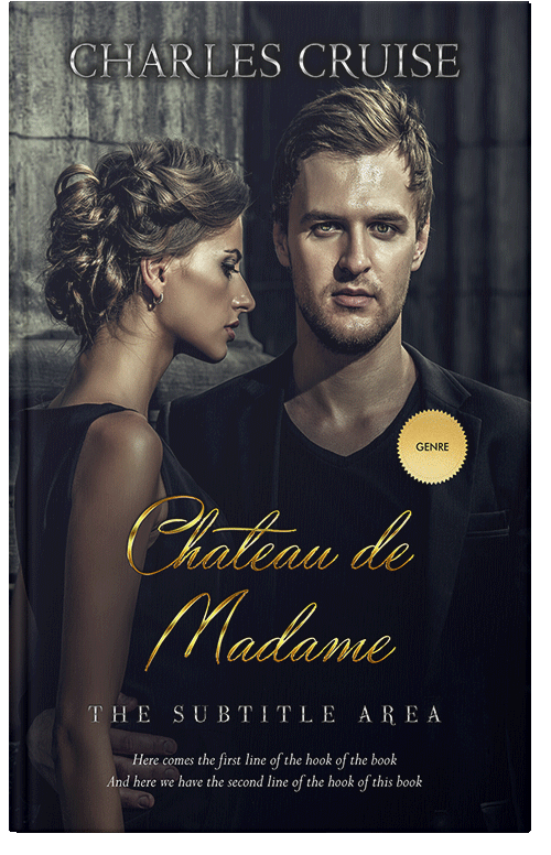 Front view of Premade Royal Romance Book Cover - Vulcan