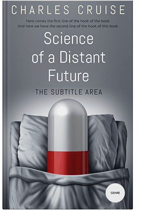 Pre Made Book Cover Pale Sky