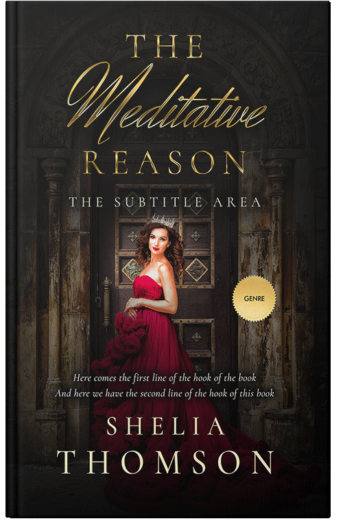 Front view of Night Rider #2934 - Premade Fantasy Book Cover