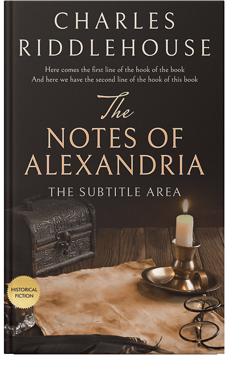 Front view of Tan #2939 - Premade Poetry Book Cover