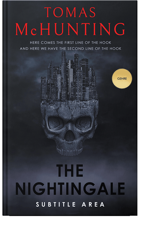 Front view of Cinder #2951 - Premade Mystery & Thriller & Suspense Book Cover