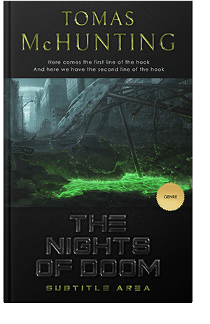 Pre Made Book Cover Woodsmoke