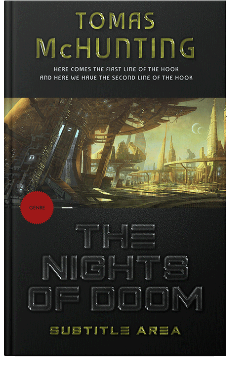 Front view of Rangoon Green #2955 - Premade Apocalyptica Book Cover