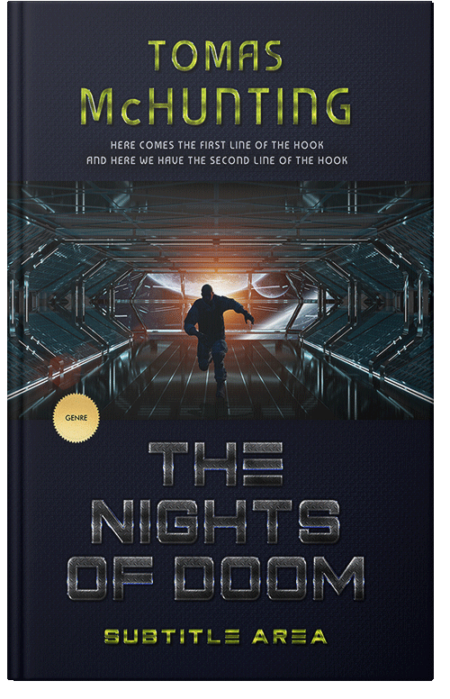 Front view of Premade Science Fiction Book Cover - Cinder