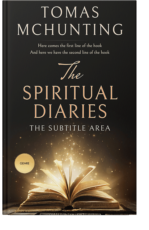 Front view of Straw #2959 - Premade Religion & Spirituality Book Cover