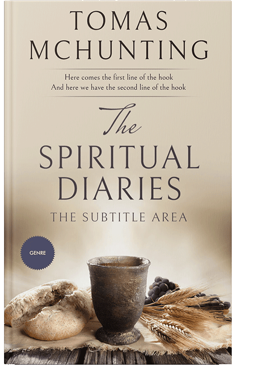 Front view of Bone #2960 - Premade Religion & Spirituality Book Cover