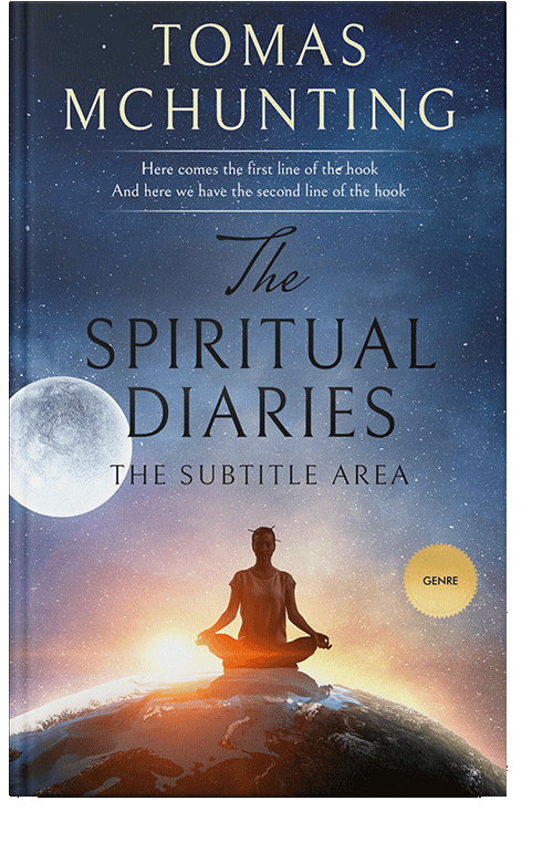 Front view of San Juan #2961 - Premade Self-Improvement & Self-Help Book Cover