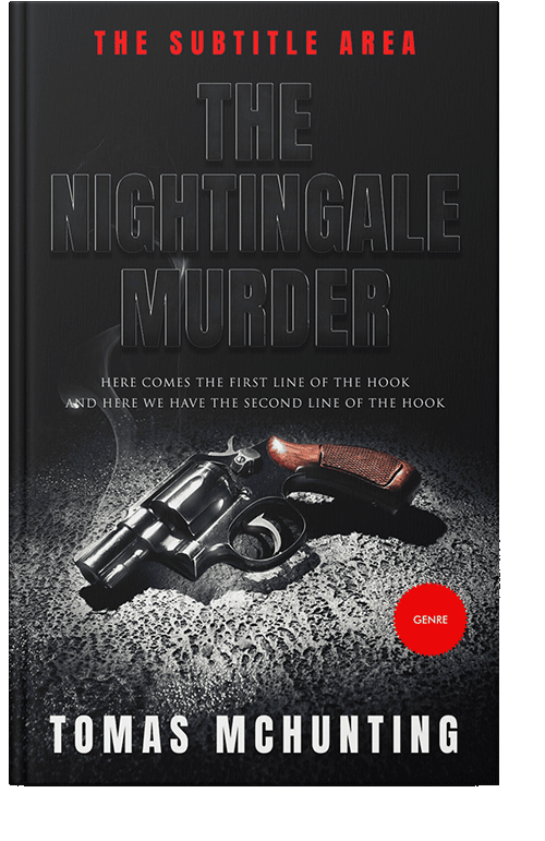 Front view of Woodsmoke #2974 - Premade Mystery & Thriller & Suspense Book Cover