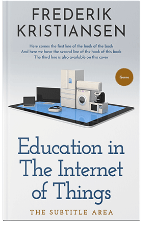 Pre Made Book Cover Iron