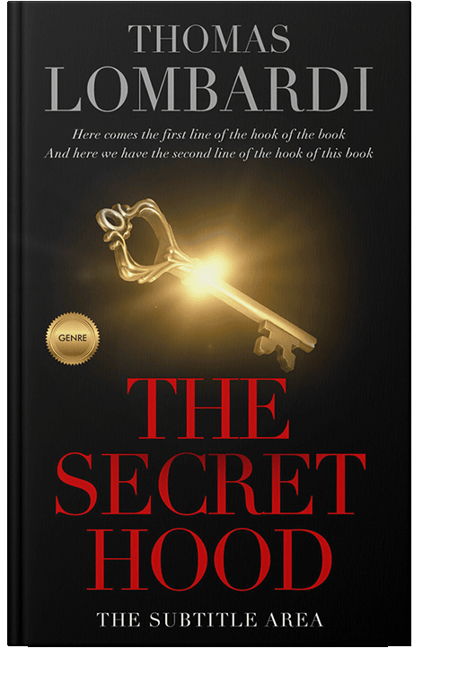 Front view of Raw Sienna #2996 - Premade Mystery & Thriller & Suspense Book Cover