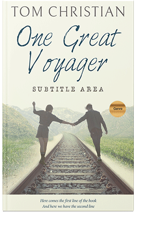 Pre Made Book Cover Spring Wood