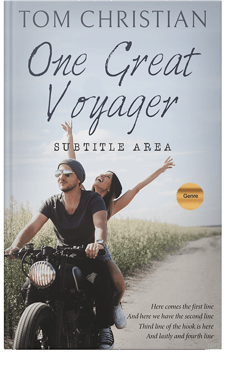 Front view of Iron #3008 - Premade Romance Book Cover