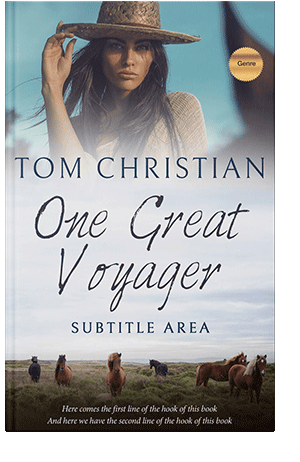 Pre Made Book Cover Thunder