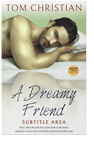 Pre Made Book Cover Periglacial Blue