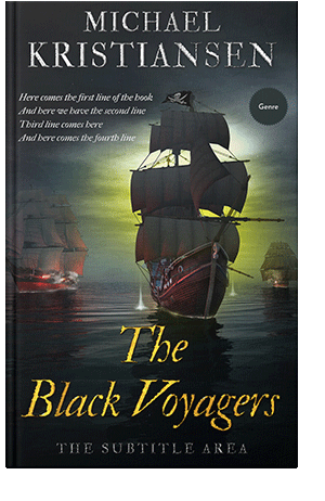 Pre Made Book Cover Shark