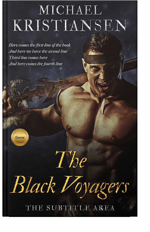 Front view of Cod Gray #3014 - Premade Historical Book Cover