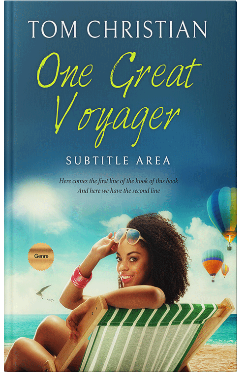 Front view of Premade Travel Book Cover - Yuma