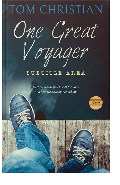 Front view of Ebony Clay #3016 - Premade Teen & Young Adult Book Cover