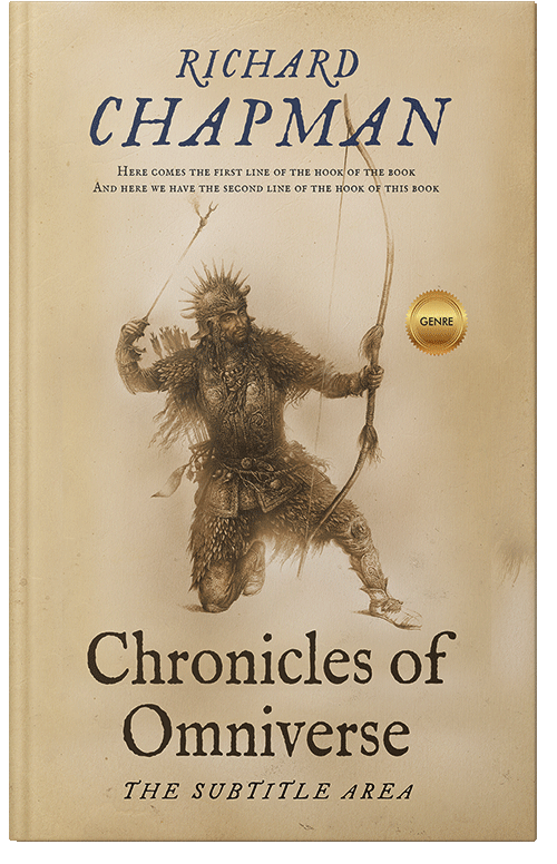 Front view of Premade Fantasy Book Cover - Pavlova