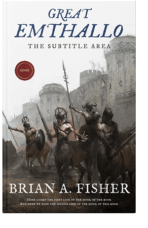 Pre Made Book Cover Merlin