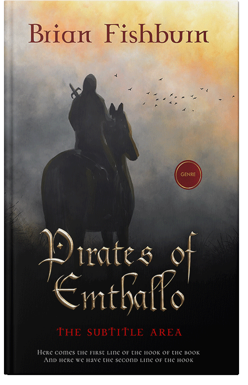 Front view of Premade Fantasy Book Cover - Cameo