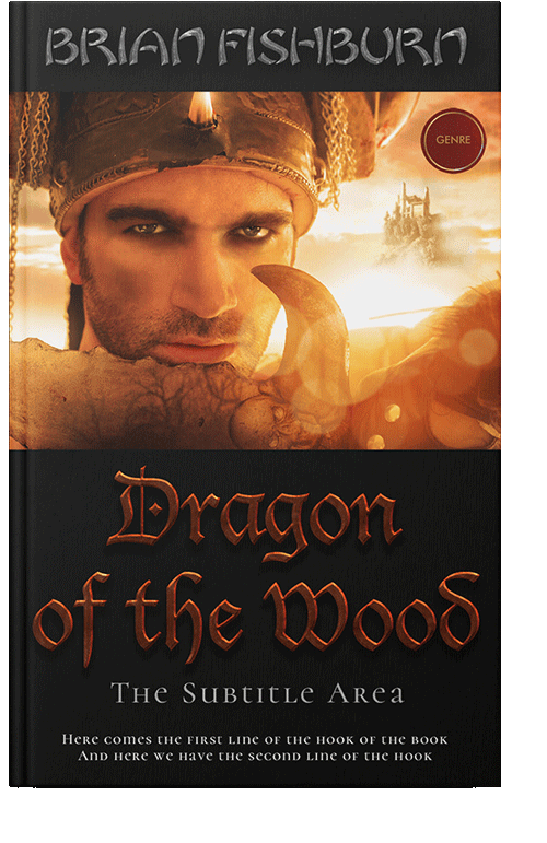 Front view of Eternity #3039 - Premade Historical Book Cover