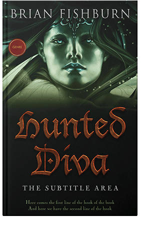 Pre Made Book Cover Marshland