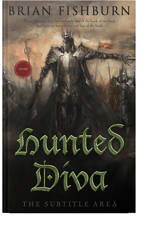 Front view of Mongoose #3045 - Premade Apocalyptica Book Cover