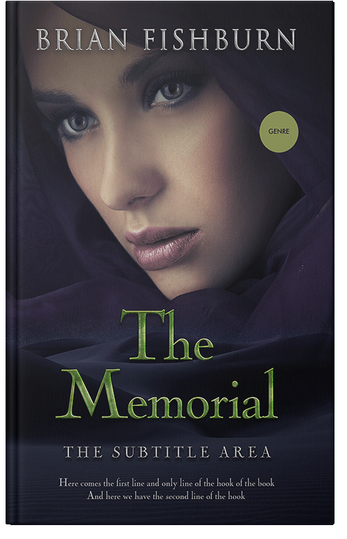 Front view of Mirage #3048 - Premade Romance Book Cover