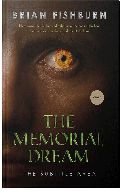 Front view of Crowshead #3050 - Premade Mystery & Thriller & Suspense Book Cover