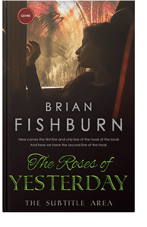 Pre Made Book Cover Antique Brass