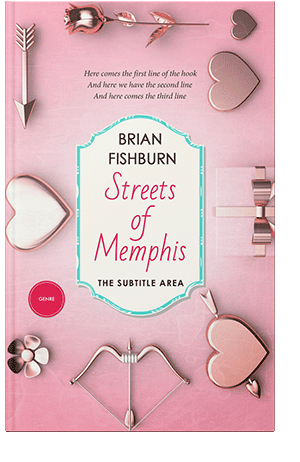 Pre Made Book Cover Azalea