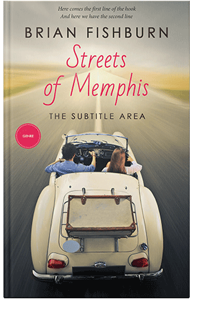 Pre Made Book Cover Heathered Gray