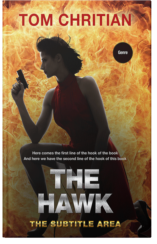 Front view of Equator #3059 - Premade Apocalyptica Book Cover