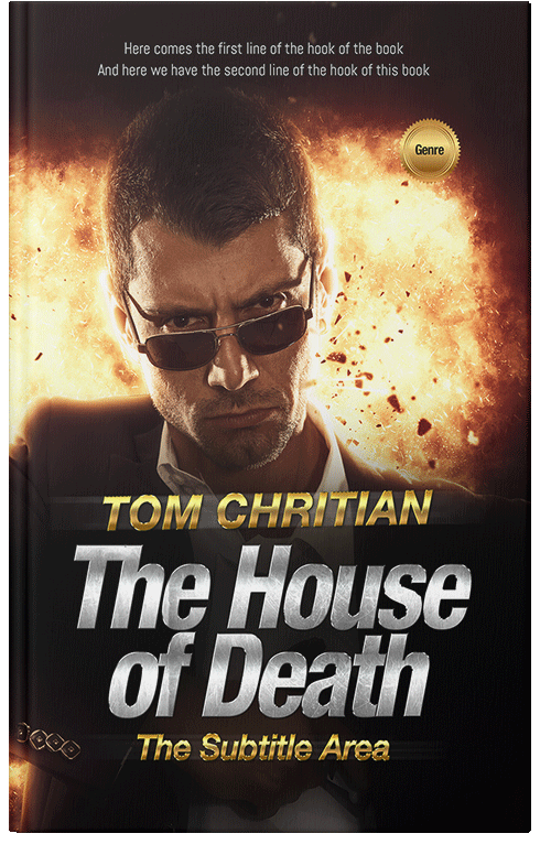 Front view of Eclipse #3062 - Premade Mystery & Thriller & Suspense Book Cover