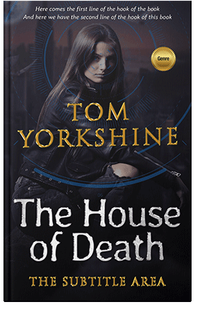 Pre Made Book Cover Cinder