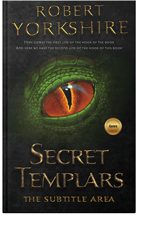 Pre Made Book Cover Rangoon Green